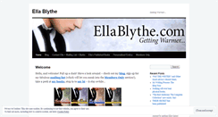 Desktop Screenshot of ellablythe.com